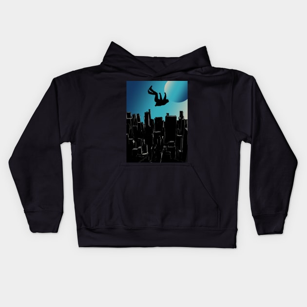 Falling Kids Hoodie by theprometeus